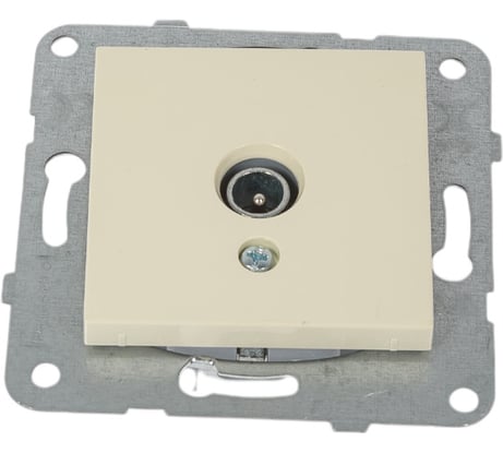 Розетка TV Panasonic МОДУЛЬ Karre Plus 54888 концевая крем WKTT0451-2BG