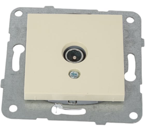 Розетка TV Panasonic МОДУЛЬ Karre Plus 54888 концевая крем WKTT0451-2BG