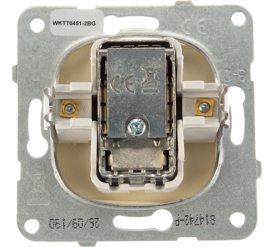 Розетка TV Panasonic Arkedia 54742 концевая крем WMTC0451-2BG-RES