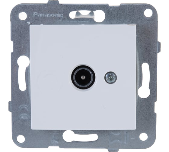 Розетка TV Panasonic МОДУЛЬ Karre Plus проходная 12dB белая 54904 WKTT0452-2WH 1