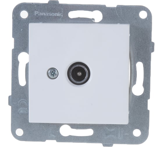 Розетка TV Panasonic МОДУЛЬ Karre Plus проходная 12dB белая 54904 WKTT0452-2WH