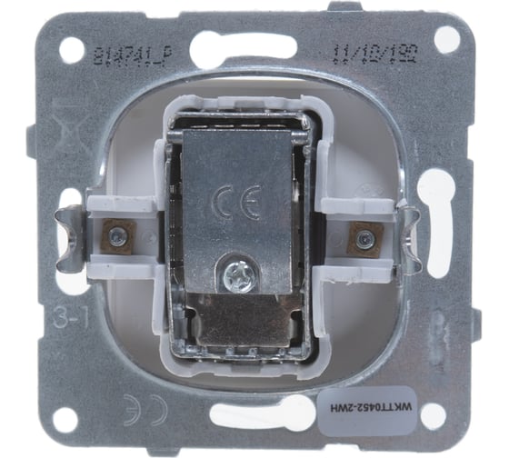 Розетка TV Panasonic МОДУЛЬ Karre Plus проходная 12dB белая 54904 WKTT0452-2WH