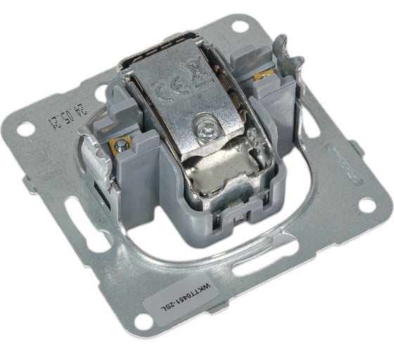 Розетка TV Panasonic МОДУЛЬ Karre Plus 54871 концевая серебро WKTT0451-2SL