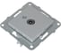 Розетка TV Panasonic МОДУЛЬ Karre Plus 54871 концевая серебро WKTT0451-2SL 2