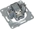 Розетка TV Panasonic МОДУЛЬ Karre Plus 54871 концевая серебро WKTT0451-2SL 3