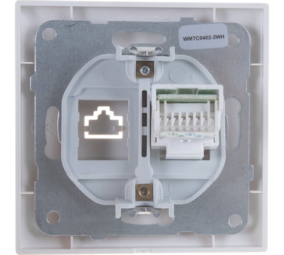 Розетка TF Panasonic Arkedia 54769 белая WMTC0402-2WH-RES