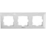 Рамка Panasonic Arkedia 54764 3м горизонтальная белая WMTF0803-2WH 1