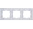 Рамка Panasonic Arkedia 54764 3м горизонтальная белая WMTF0803-2WH 4