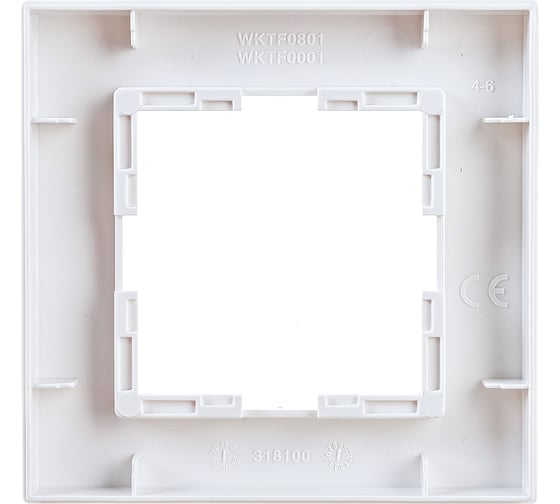 Рамка Panasonic Karre Plus 54833 1м белая WKTF0801-2WH