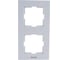 Рамка Panasonic Karre Plus 2м вертикальная белая 54826 WKTF0812-2WH 1
