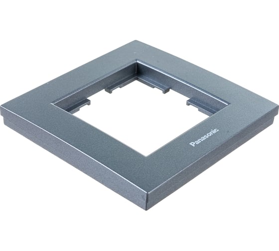 Рамка Panasonic Karre Plus 54802 1м темно-серая WKTF0801-2DG