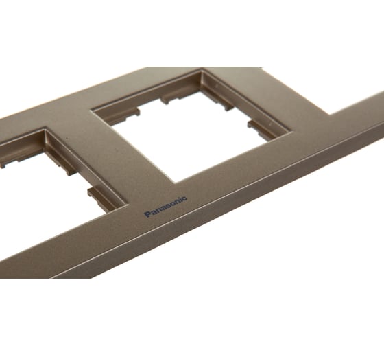 Рамка Panasonic Karre Plus 54789 4м горизонтальная бронза WKTF0804-2BR-RES