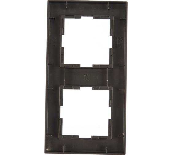 Рамка Panasonic Karre Plus 54801 2м горизонтальная темно-серая WKTF0802-2DG