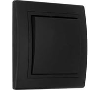 Перекрестный выключатель Aling-conel PRESTIGE 10AX 250V чёрный soft touch /арт. / 608.E1E1