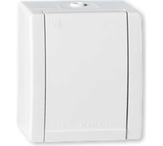 Розетка Aling-conel POWER с заземлением накладная керамическое основание IP44 16A 250V белая /арт. / 241.00
