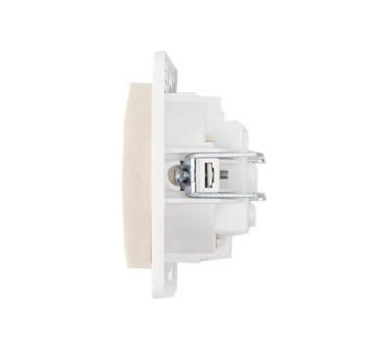 Механизм розетки Aling-conel PRESTIGE с заземлением 16A 250V кремовая /арт. / 6030.9