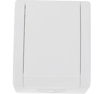 Розетка Aling-conel POWER с заземлением накладная IP44 16A 250V белая /арт. / 2411.00