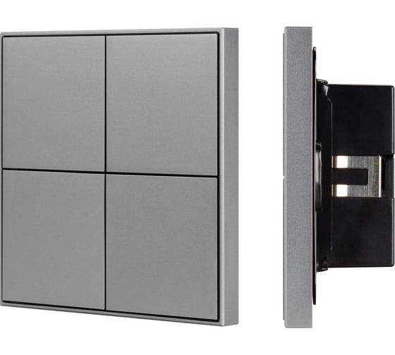 Кнопочная панель INTELLIGENT ARLIGHT KNX-304-23-IN Grey 038402 1