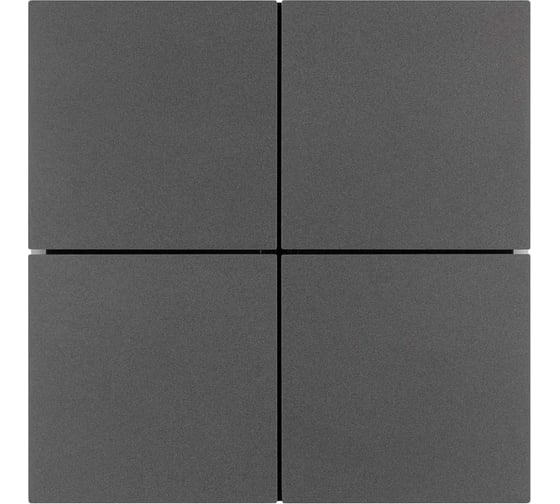 Кнопочная панель INTELLIGENT ARLIGHT KNX-304-23-IN Black IARL, IP20, металл 039663