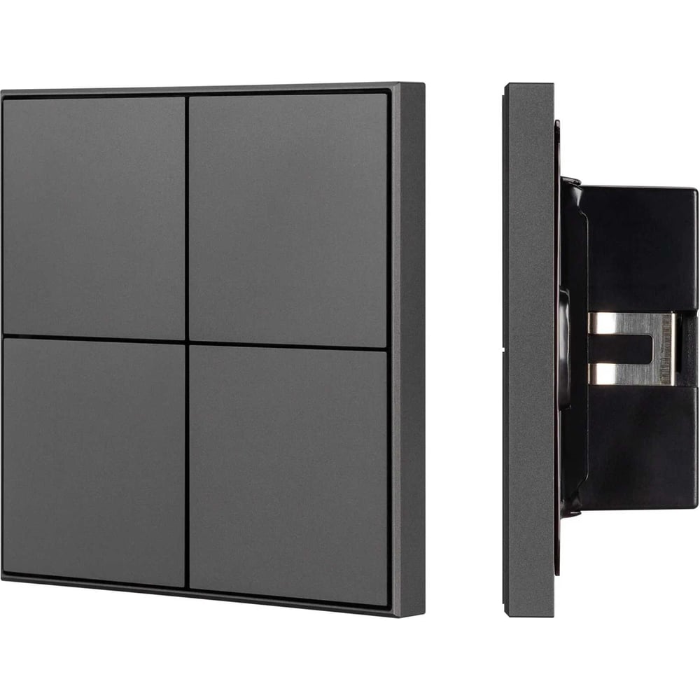 Кнопочная панель INTELLIGENT ARLIGHT KNX-304-23-IN Black 039667 ...