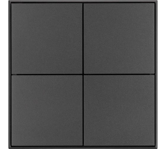 Кнопочная панель INTELLIGENT ARLIGHT KNX-304-23-IN Black 039667