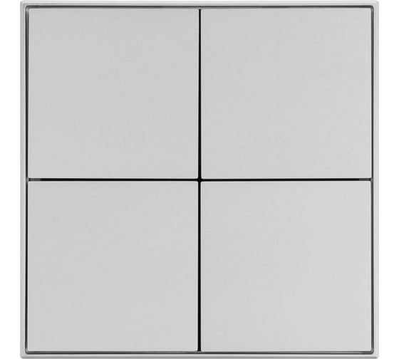 Кнопочная панель INTELLIGENT ARLIGHT KNX-304-23-IN Silver 039666