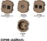 Пятипостовая рамка TDM ELECTRIC бронза, алюминий, шлифованный, "байкал" SQ1819-0464 9