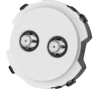 Розетка TDM ELECTRIC tv/sat проходная белая, "байкал" SQ1819-0021