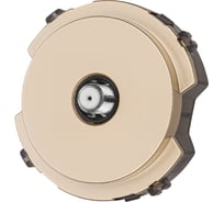 Розетка TDM ELECTRIC tv/sat оконечная шампань, "байкал" SQ1819-0520