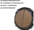 Выключатель TDM ELECTRIC 2-кл. 16а 250в проходной кнопочный механизм бронза, "байкал" SQ1819-0425 5
