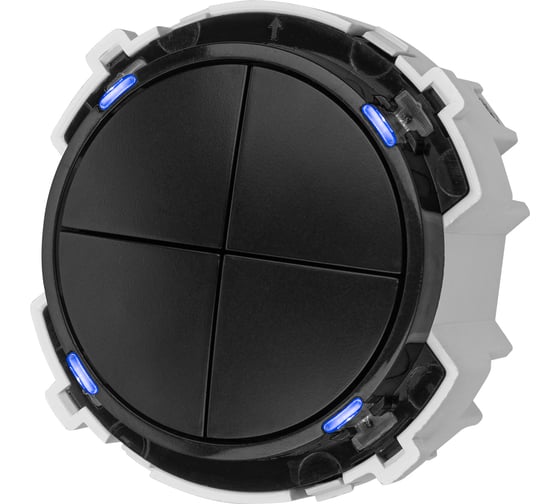Выключатель TDM ELECTRIC 4-кл. 16а 250в проходной кнопочный механизм агат, "байкал" SQ1819-0229