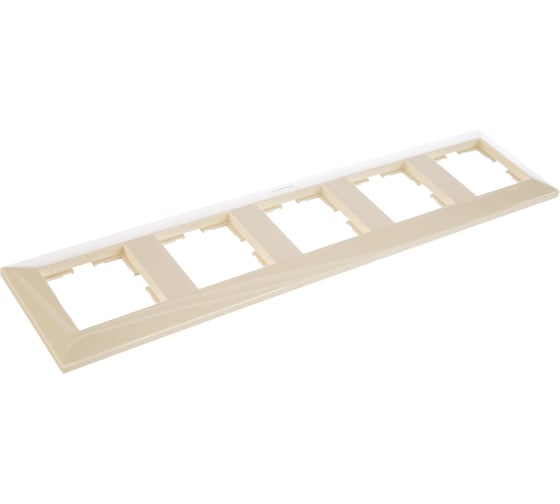 Рамка Panasonic Arkedia 54736 5м горизонтальная крем WMTF0805-2BG