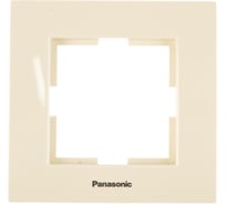Рамка Panasonic Karre Plus 54822 1м крем WKTF0801-2BG