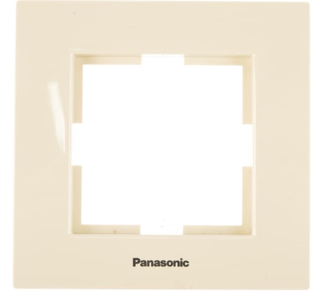 Рамка Panasonic Karre Plus 54822 1м крем WKTF0801-2BG