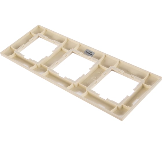 Рамка Panasonic Arkedia 54738 3м горизонтальная крем WMTF0803-2BG-RES