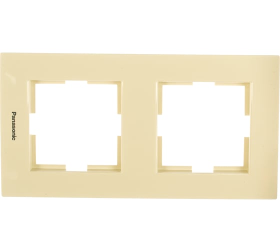 Рамка Panasonic Karre Plus 54815 2м вертикальная крем WKTF0812-2BG-RES