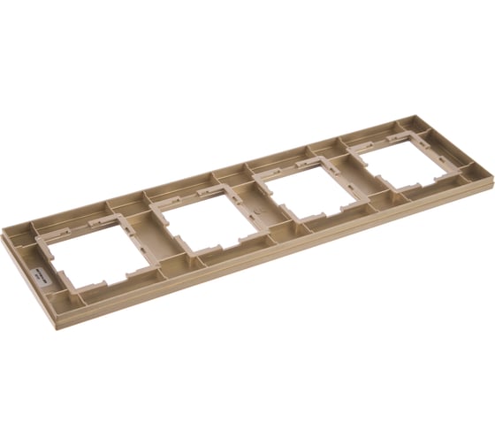 Рамка Panasonic Karre Plus 54783 4м вертикальная бронза WKTF0814-2BR-RES