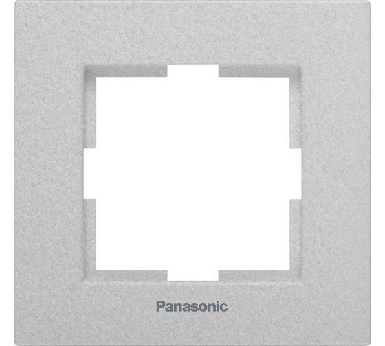 Рамка Panasonic Karre Plus 54812 1м серебро WKTF0801-2SL