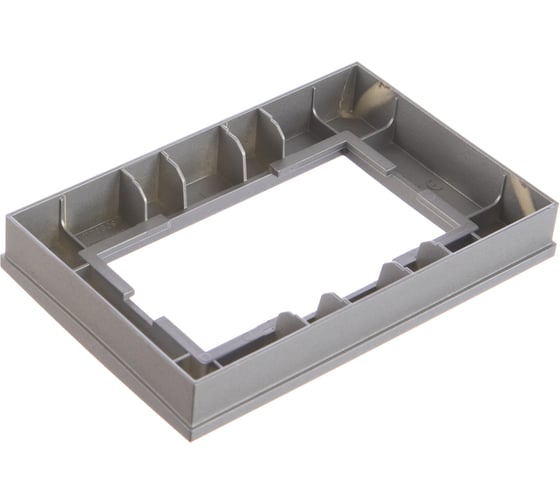 Рамка Panasonic Karre Plus 54806 для 2-й розетки серебро WKTF0809-2SL