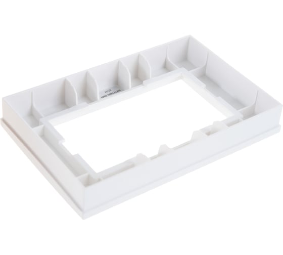 Рамка Panasonic Karre Plus 54827 для 2-й розетки белая WKTF0809-2WH-RES