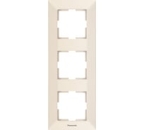 Рамка Panasonic Arkedia 54733 3м вертикальная крем WMTF0813-2BG-RES