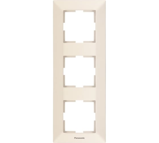Рамка Panasonic Arkedia 54733 3м вертикальная крем WMTF0813-2BG-RES