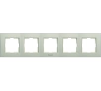 Рамка Panasonic Karre Plus 54788 5м горизонтальная бронза WKTF0805-2BR
