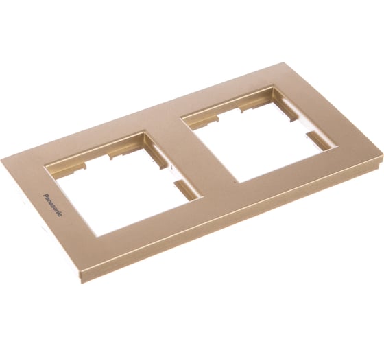 Рамка Panasonic Karre Plus 54785 2м вертикальная бронза WKTF0812-2BR-RES