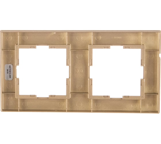 Рамка Panasonic Karre Plus 54785 2м вертикальная бронза WKTF0812-2BR-RES