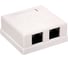 Розетка настенная неэкранированная rj-45 EKF teracom pro cat.6, 2 порта dual idc белая TRP-WBOX-2RJ45-6UTP-WH 9