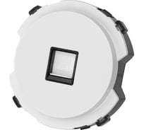 Компьютерная розетка TDM ELECTRIC rj45, белая, "байкал" SQ1819-0014