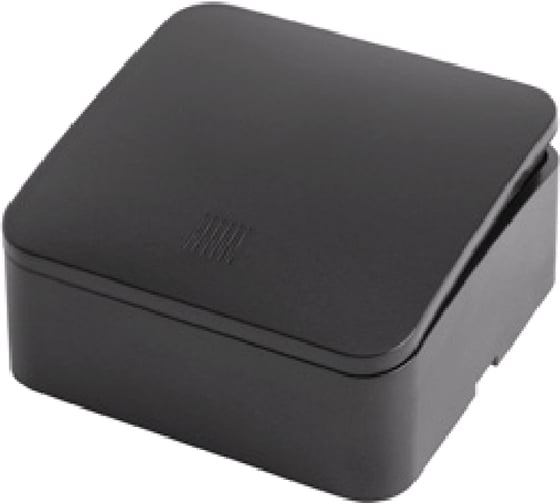 1-клавишный выключатель открытой установки STEKKER с индикатором, 250в, 10а, ip20, серия софия, черный матовый, msw10-11-20-05, 49473