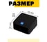 1-клавишный выключатель открытой установки STEKKER с индикатором, 250в, 10а, ip20, серия софия, черный матовый, msw10-11-20-05, 49473 5