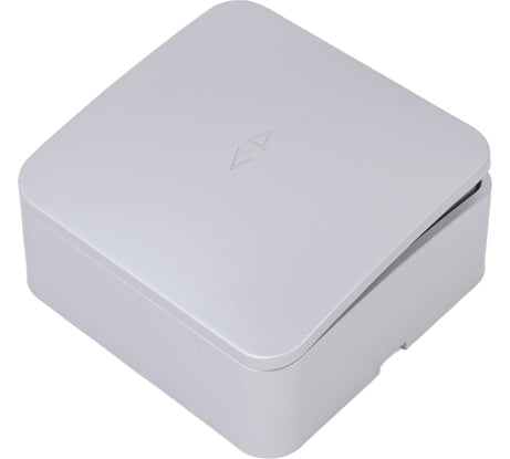 1-клавишный переключатель открытой установки STEKKER 250в, 10а, ip20, серия софия, серебро, msw10-12-03, 49388